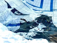 [서산] 폭설로 산업폐기물매립장 에어돔 찢어져, 시민들 불안