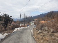죽령 넘어 가는 길