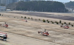 [사진] 우주항공청서 정비한 산림청 헬기 출동