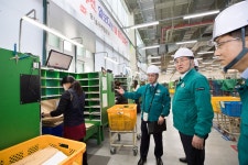 동서울우편집중국 간 유상임 장관 안전사고 주의, 건강히 근무해달라