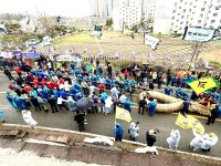 [당진] 500년 역사의 맥을 잇는 기지시 줄다리기 축제… 줄 끄는 모습 장관