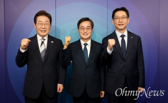 '직접 민주주의' 이재명, '개헌' 김경수, '정치개혁' 김동연