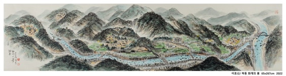 화폭에 살아 숨 쉬는 지리산 하동의 빛, 여기 있습니다