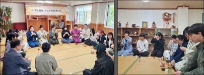 어머니 기모노 41벌을 울산대에 기증한 이토 노리코씨