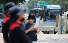 [오마이포토] 서울시·서울버스운송사업조합, 시민 속이지 말라