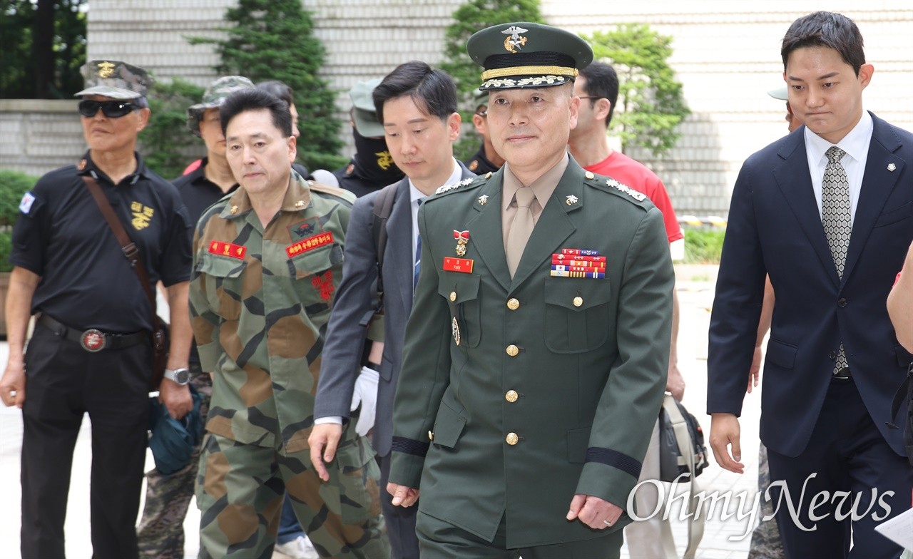 박정훈 대령, 해병대 수사단장으로 복귀합니다
