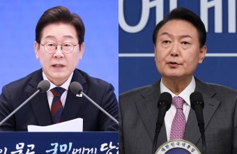 이 대통령 '취임 30일 기자회견', 윤석열 100일과 무엇이 달랐나