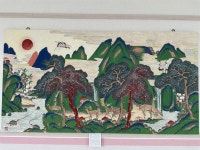 뉴욕 누볐던 작가의 민화, 시골 마을회관에 걸린 사연