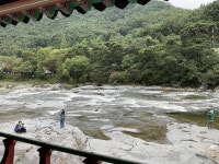 달과 연못과 바위가 하나 된 곳, 무릉도원이 여기네요