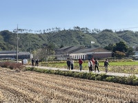 임실 오수면 인화중학교의 체험학습 가을 나들이