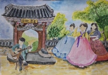 제9회 오지호 미술공모전 대상에 화순초  5학년 전진하 학생