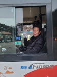 오늘도 전기버스 몰고  길을 나섭니다