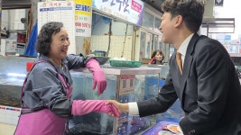 이준석·천하람, 서산 총출동... 유관곤 후보 지원 총력전