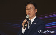 김민석, 광주서 당대표 출마 선언 