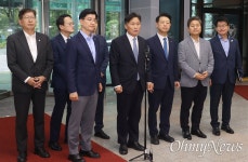 [영상] 경찰청 방문한 민주당 행안위원들 