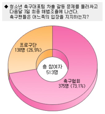 [청소년축구] 축구팬들 '대표팀 차출, 협회 의견에 무게'