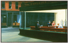 [강지연의 그림읽기] 간이식당에서 도시의 외로움을 읽다