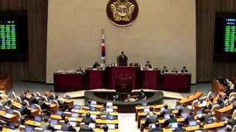국회 본회의 무쟁점 법안 212개 통과...쟁점 법안·선거구 획정은 무산