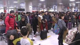 제주공항 서서히 정상화...오늘 수송 완료