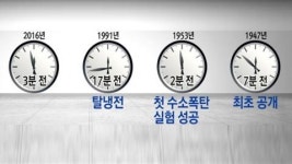 지구 종말까지 앞으로 3분 남았습니다