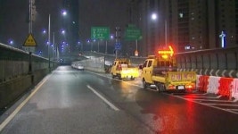 내부순환로 일부구간 통제 이틀째...혼잡 우려