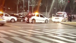 택시와 승용차 충돌...6명 부상