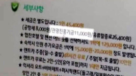 제주도 여행에 해외요금...여행사 꼼수