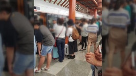 지하철 3호선 옥수역 열차 고장...40여 분 운행 중단