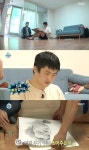 기안84, 전현무에 초상화 선물…뒷면엔 어떤 그림이?
