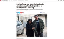 이라크 난민과 국경 수비대의 영화 같은 사랑