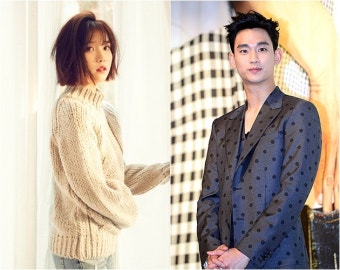 김수현, 아이유 신곡 뮤비 출연…특급 지원사격