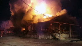 경기도 용인 식당서 화재...건물 한 동 불에 타