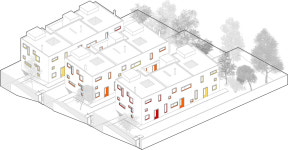 〔안정원의 디자인 읽기〕 컬러풀한 창의 조합과 보이드 공간의 특별함을 제공하는 큐브하우스2