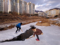 [포토에세이-남양주 호만천] 물길이 봄길이다