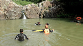 금산 계곡에서 수영하던 20대 남성 숨져