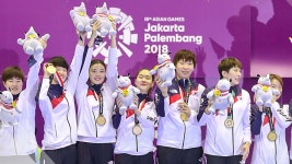 여자 핸드볼, 중국 꺾고 2회 연속 금메달