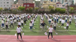 [부산] 부산지역 학교, 백 년의 함성 플래시몹
