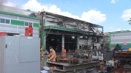 경산 자동차 부품 공장서 불...인명 피해 없어