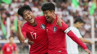 나상호·정우영 연속 골...축구대표팀 첫 경기 승리 장식
