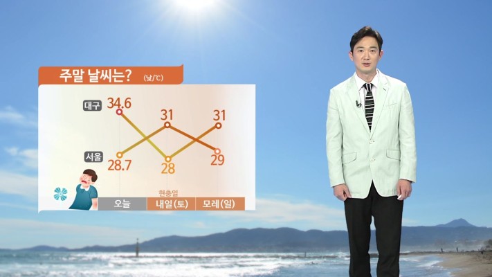 [날씨] 내일 낮 서울 31...중서부 올해 들어 가장 더워 | 포토뉴스