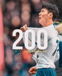 손흥민 EPL 200경기 출전 자랑스러운 일...프리킥 골 기뻐