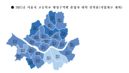 서울 8학군의 역설…서초·강남구 대학 진학률 꼴찌?
