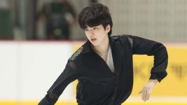 피겨 차준환, 국가대표 최종 선발전 쇼트 압도적 1위