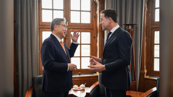 박진, 네덜란드 총리 예방...
