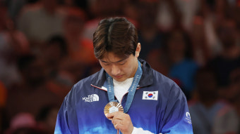 남자 유도 81kg 이준환, 세계 1위 꺾고 동메달