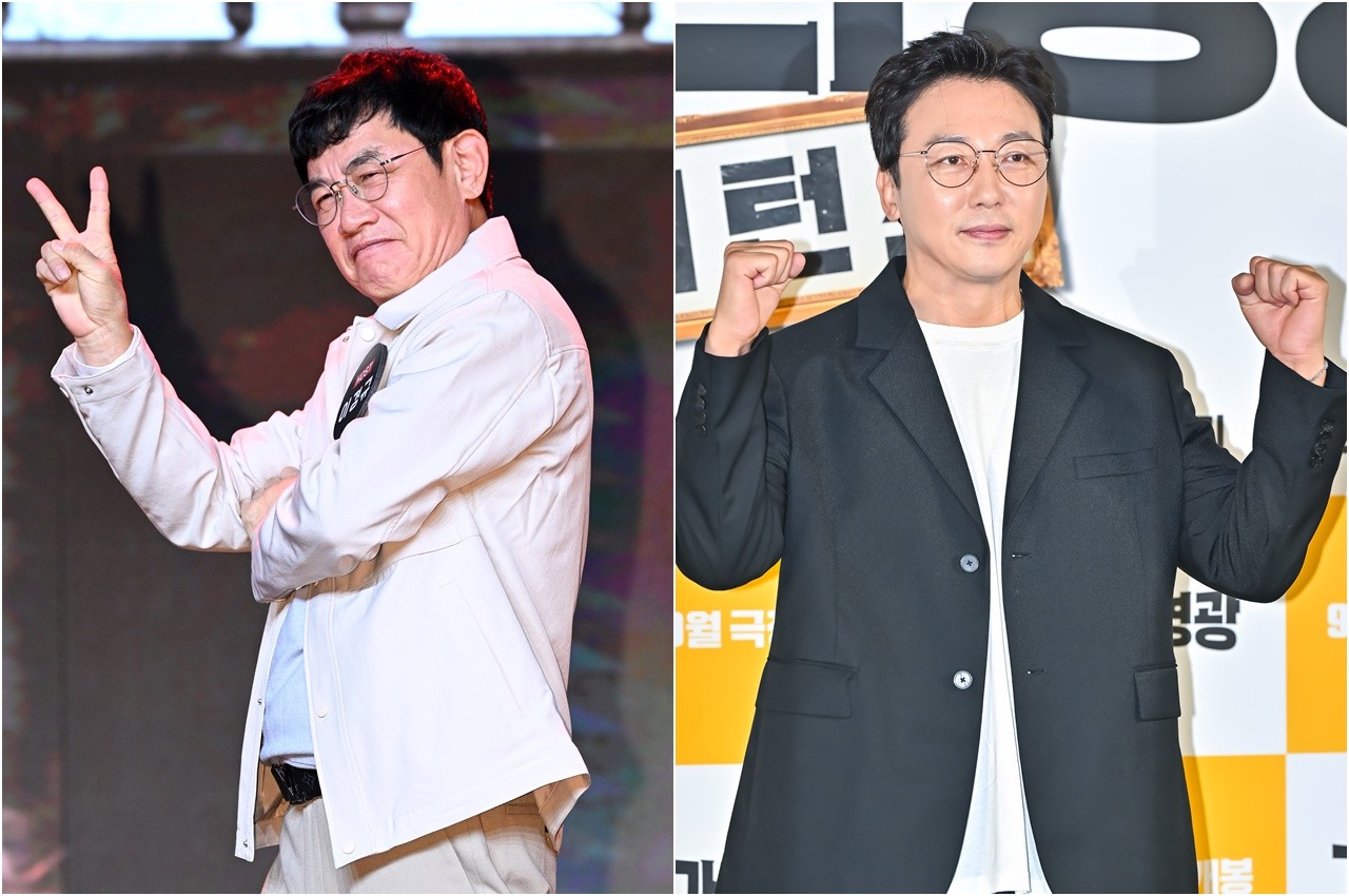 2025년 8월 7일, SBS 새 예능 한탕 프로젝트 마이 턴 출연자 이경규와 박지현, 예능 복귀한 일곱 명의 출연자들이 화려한 무대 펼쳐요