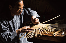 [포토 에세이] 한 땀 한 땀 합죽선