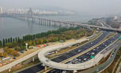 올림픽대교 남단 구조개선... 잠실 교통체증 해소 기대