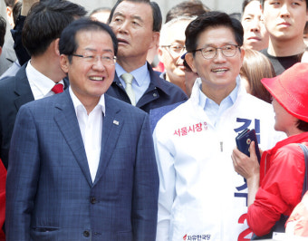 김문수, 홍준표 향해... 