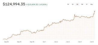 비트코인, 사상 최고가 경신…12만5000달러 돌파